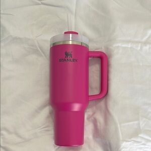 Stanley 40 oz Fuchsia Travel Mug with Handle